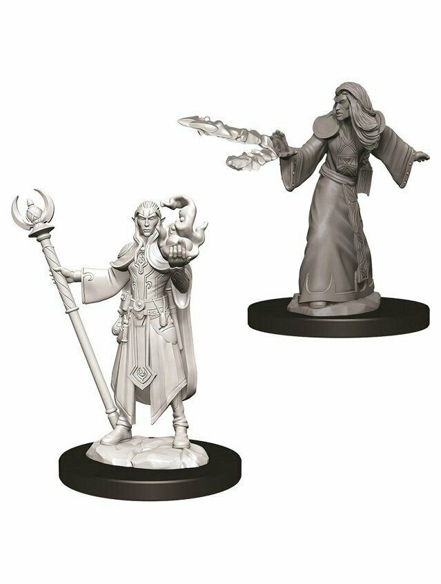 Dungeons & Dragons Nolzur's Marvelous Miniatures Elf Male Wizard (Wave 9) Dungeons & Dragons Nolzur's Marvelous Miniatures Elf Male Wizard (Wave 9)