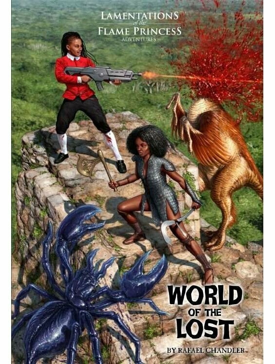 Lamentations Of The Flame Princess RPG World Of The Lost