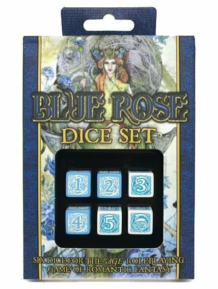 Blue Rose The Age RPG Of Romantic Fantasy Dice Set Blue Rose The Age RPG Of Romantic Fantasy Dice Set