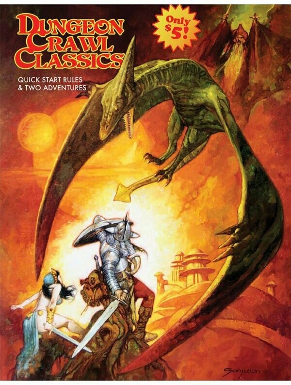 Dungeon Crawl Classics Role Playing Game Quickstart Rules