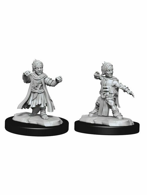 Pathfinder Battles Deep Cuts Unpainted Miniatures Halfling Male Monk (Wave 15)