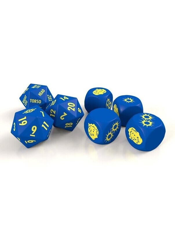 Fallout The Post-Nuclear Tabletop Roleplaying Game Dice Set Fallout The Post-Nuclear Tabletop Roleplaying Game Dice Set
