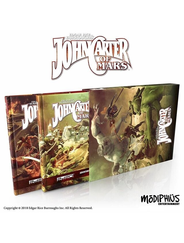 John Carter Of Mars Adventures On The Dying World Of Barsoom Collector's Slipcase Set