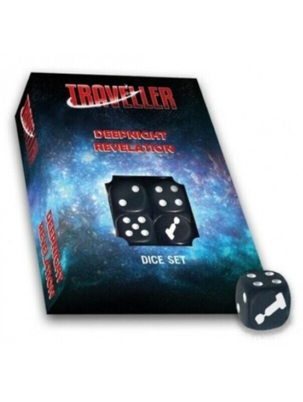 Traveller Deepnight Revelation Dice Set Traveller Deepnight Revelation Dice Set