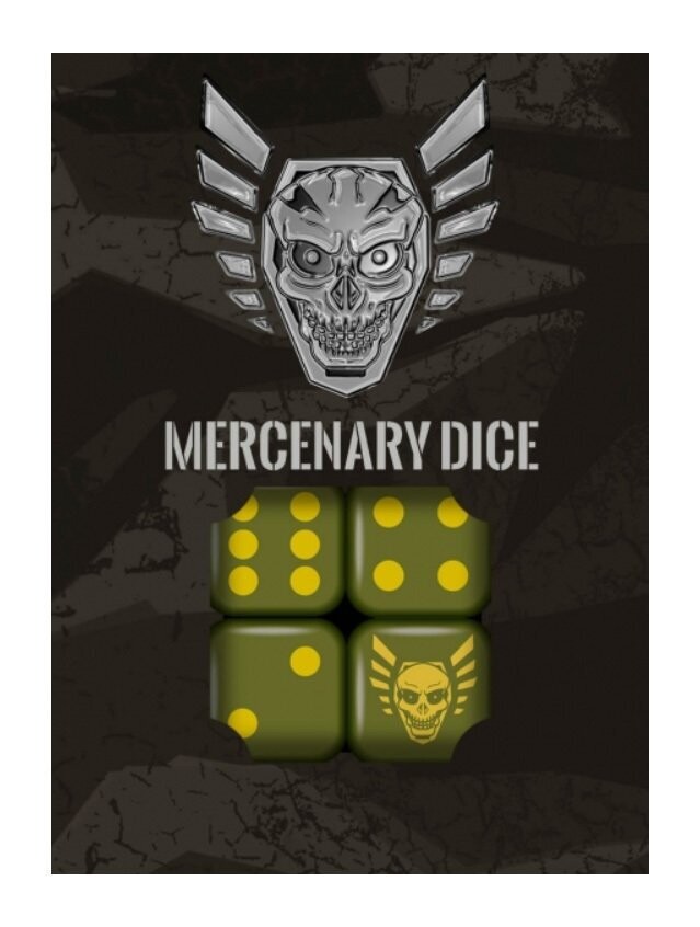 Traveller Mercenary Dice Set Traveller Mercenary Dice Set