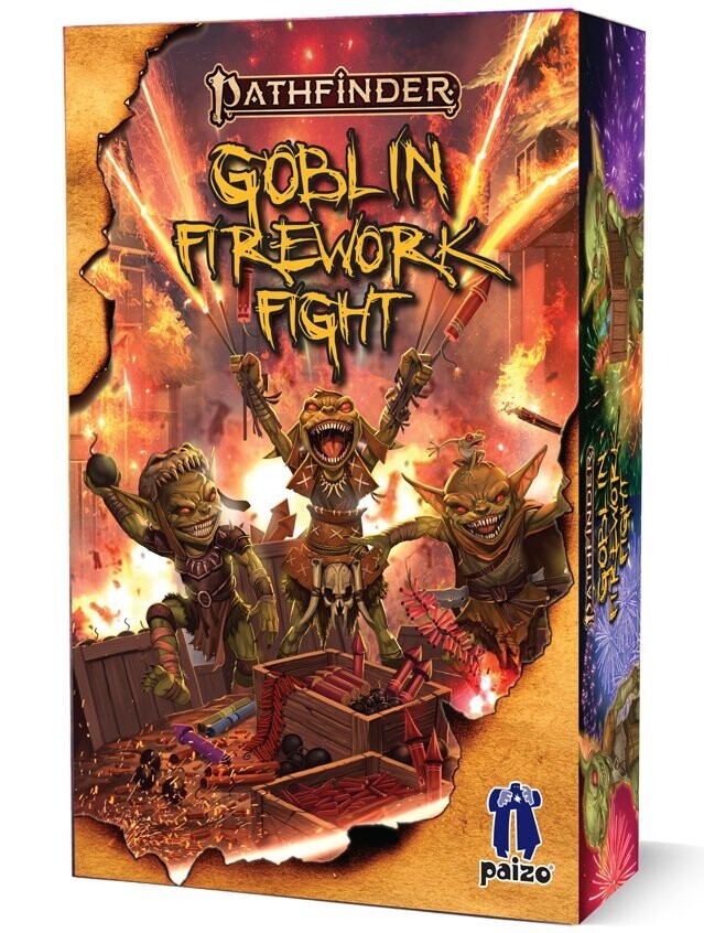 Pathfinder Goblin Firework Fight! + Advanced Goblin Promo Card Pathfinder Goblin Firework Fight! + Advanced Goblin Promo Card