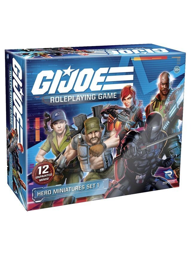 G. I. Joe Roleplaying Game Hero Miniatures Set 1 G. I. Joe Roleplaying Game Hero Miniatures Set 1