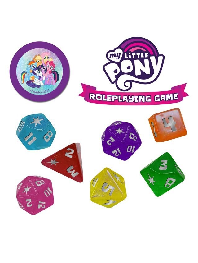 My Little Pony Roleplaying Game Dice Set My Little Pony Roleplaying Game Dice Set