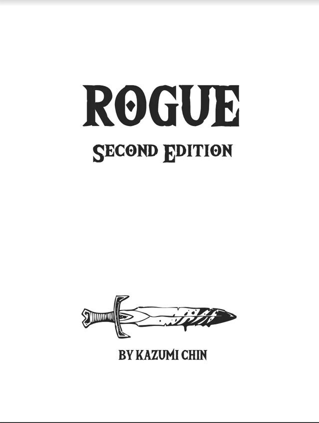 Rogue Second Edition Rogue Second Edition