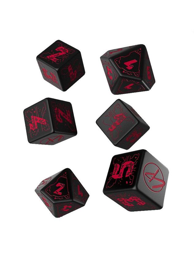 Cyberpunk Red The Roleplaying Game Night City Essential Dice Set Cyberpunk Red The Roleplaying Game Night City Essential Dice Set