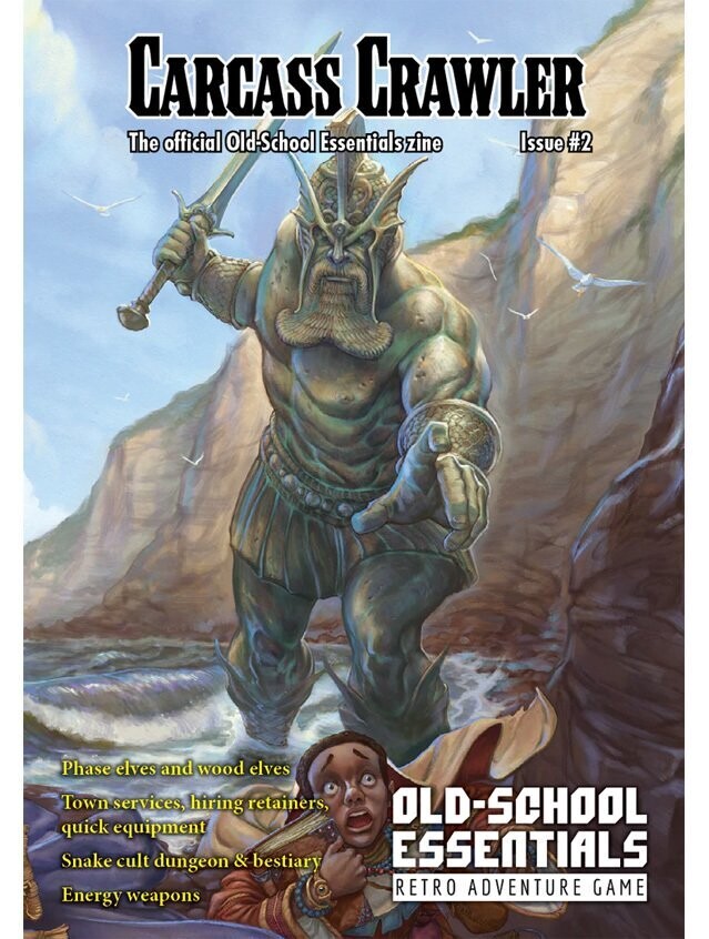 Old-School Essentials Official Zine Carcass Crawler #2