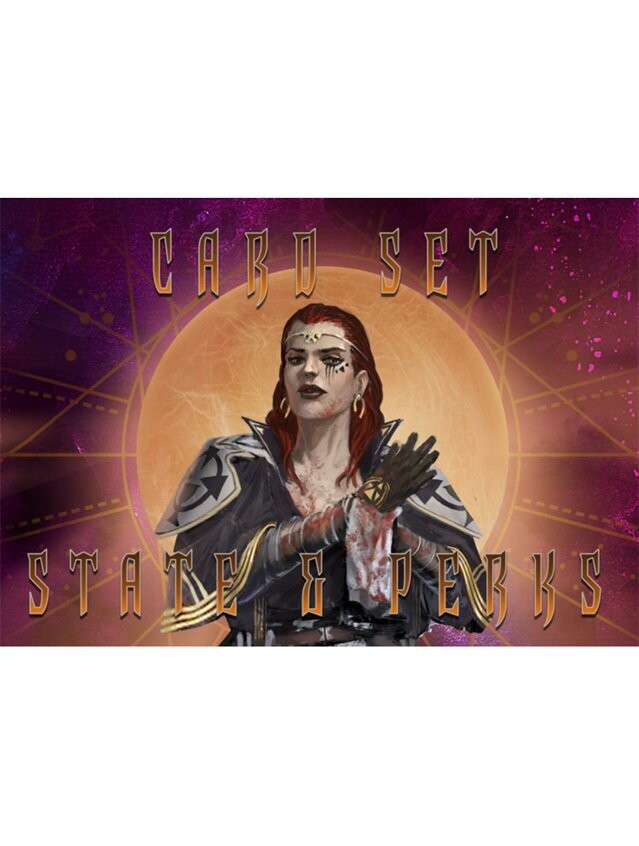 Fading Suns State & Perk Card Set Fading Suns State & Perk Card Set