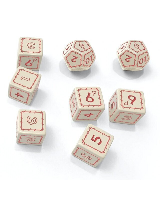 The One Ring RPG Dice Set White The One Ring RPG Dice Set White