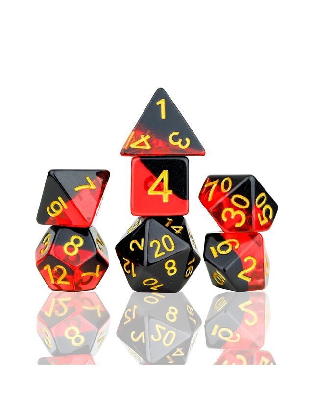 Brimstone Polyhedral Dice Set Brimstone Polyhedral Dice Set