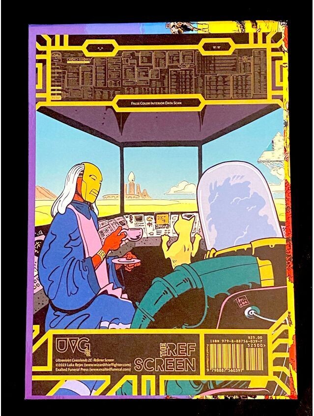 UVG 2E The Ultra Violet Grasslands And The Black City GM Screen