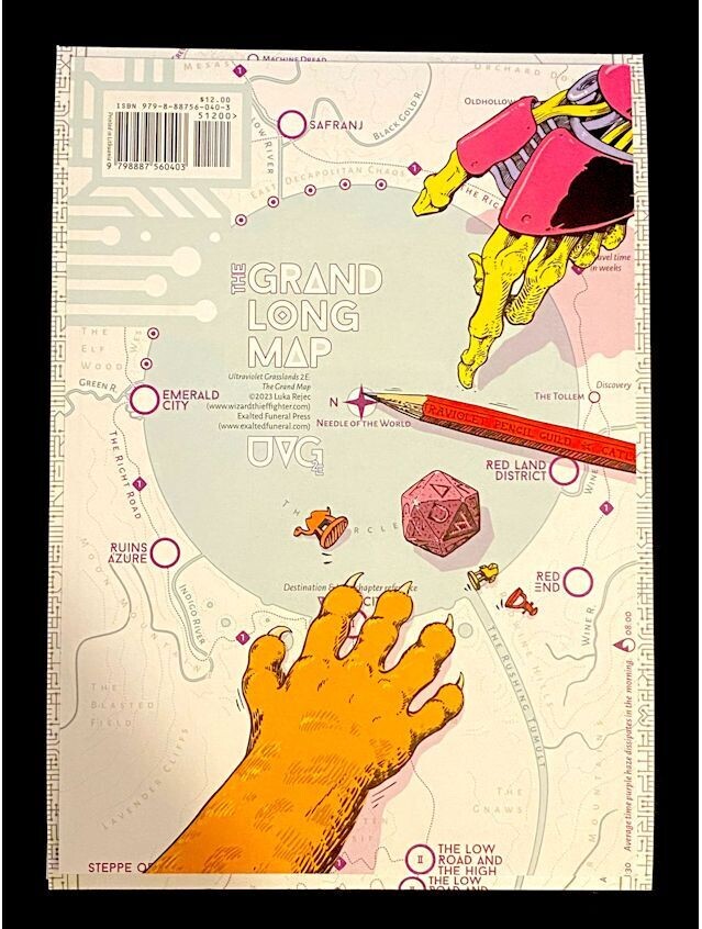 UVG 2E The Ultra Violet Grasslands And The Black City The Grand Long Map UVG 2E The Ultra Violet Grasslands And The Black City The Grand Long Map