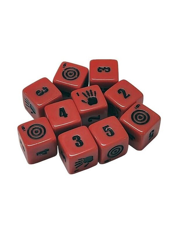 The Walking Dead Universe RPG Core Stress Dice Set The Walking Dead Universe RPG Core Stress Dice Set