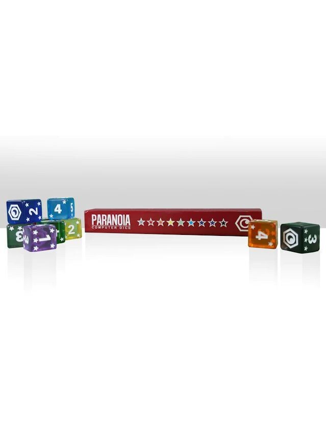 Paranoia RPG 2E Computer Dice Paranoia RPG 2E Computer Dice