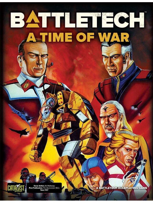 Battletech A Time Of War RPG