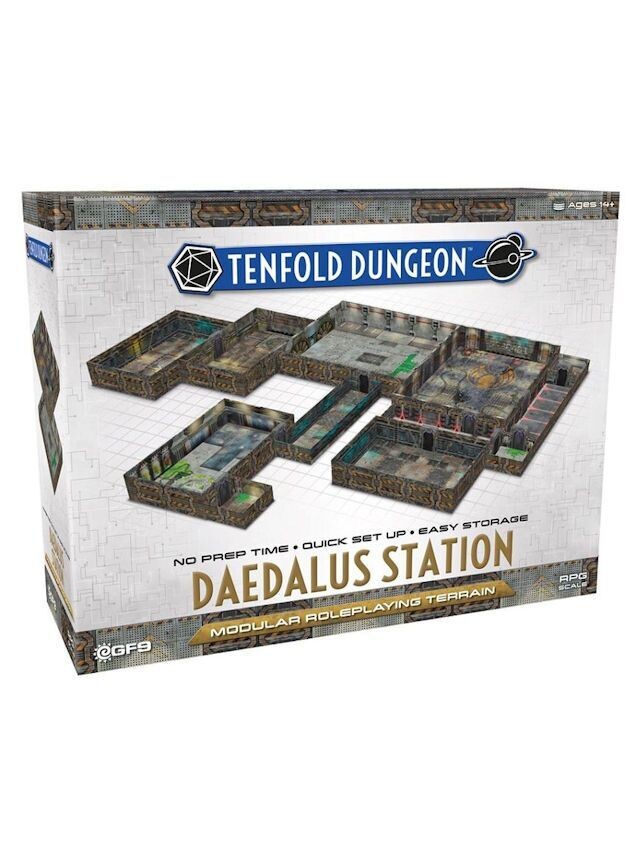 Tenfold Dungeon Daedalus Station Modular Roleplaying Terrain Set Tenfold Dungeon Daedalus Station Modular Roleplaying Terrain Set