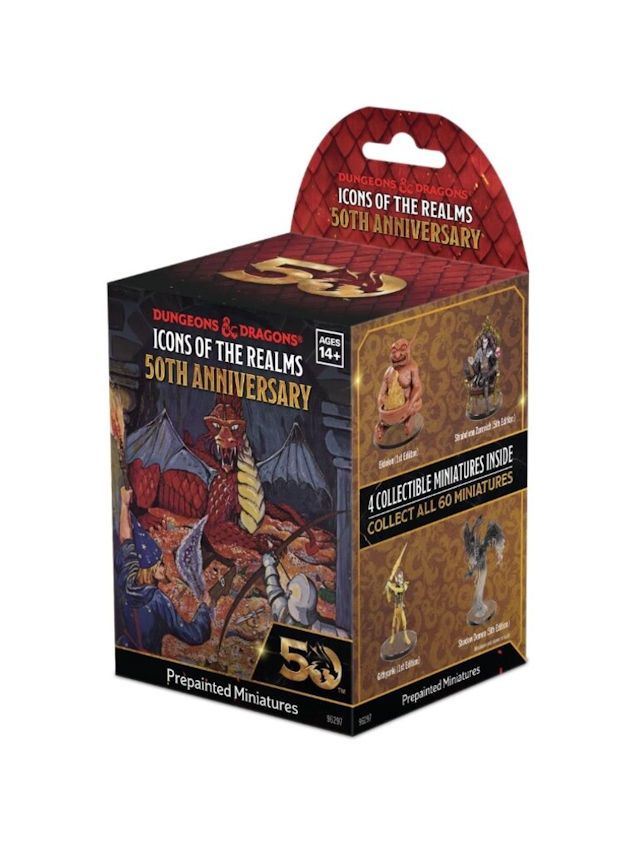 Dungeons & Dragons Icons Of The Realms 50th Anniversary Booster Pack Dungeons & Dragons Icons Of The Realms 50th Anniversary Booster Pack