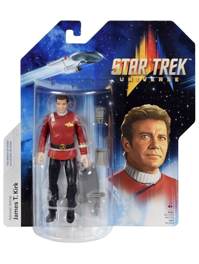 Star Trek Universe James T. Kirk 5 Inch Figure Star Trek Universe James T. Kirk 5 Inch Figure