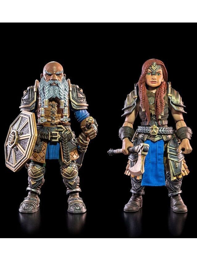 Mythic Legions Rising Sons Action Figure 2-Pack Exiles From Under The Mountain Mythic Legions Rising Sons Action Figure 2-Pack Exiles From Under The Mountain