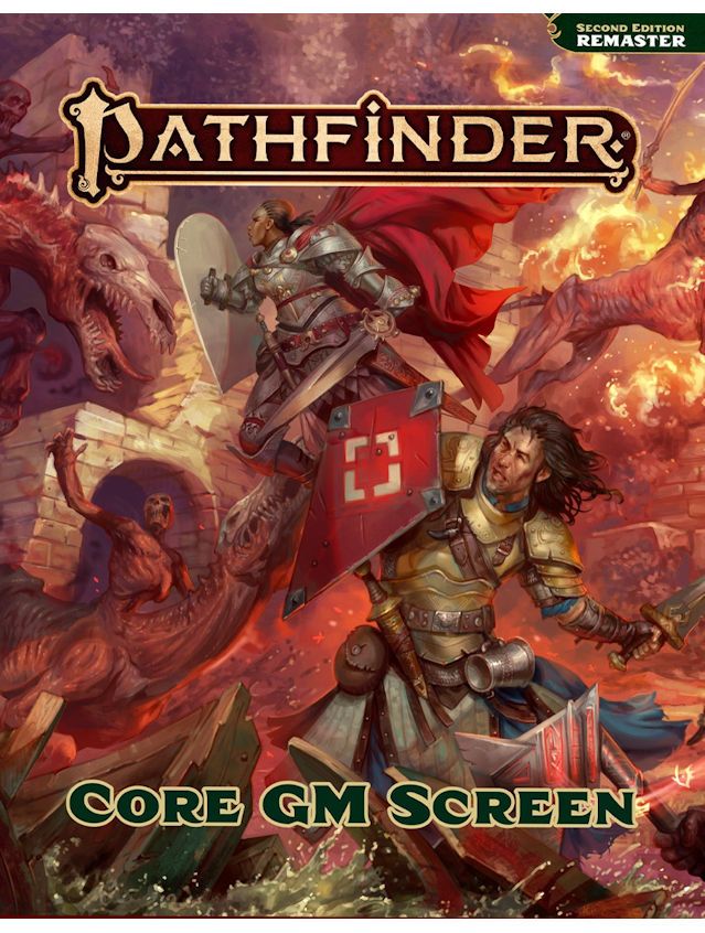 Pathfinder RPG Core GM Screen