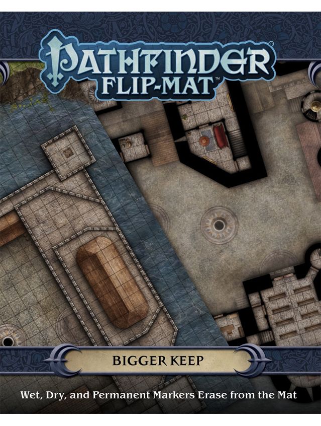 Pathfinder RPG Flip-Mat Bigger Keep Pathfinder RPG Flip-Mat Bigger Keep