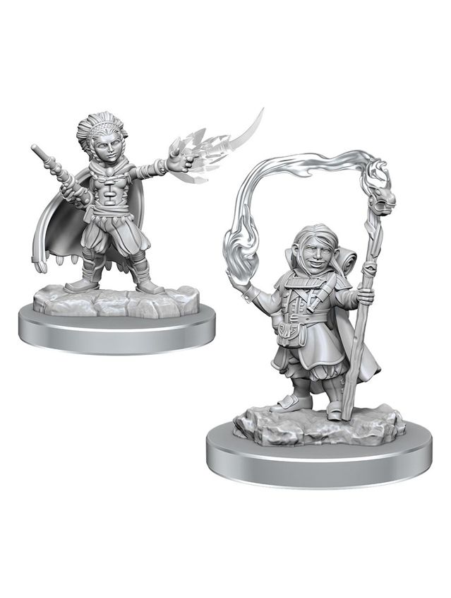 Dungeons & Dragons Nolzur's Marvelous Miniatures Halfling Wizards (Wave 20) Dungeons & Dragons Nolzur's Marvelous Miniatures Halfling Wizards (Wave 20)