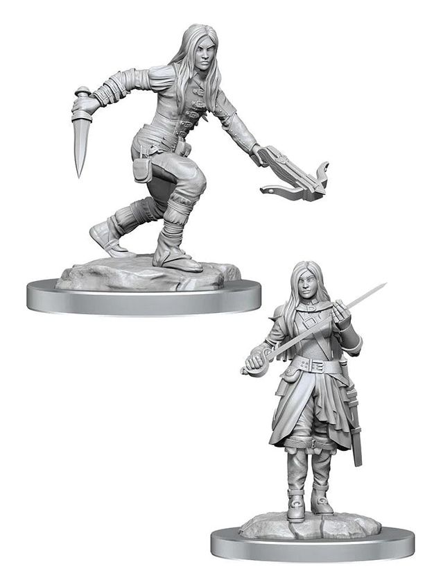 Dungeons & Dragons Nolzur's Marvelous Miniatures Half-Elf Female Rogue (Wave 17) Dungeons & Dragons Nolzur's Marvelous Miniatures Half-Elf Female Rogue (Wave 17)