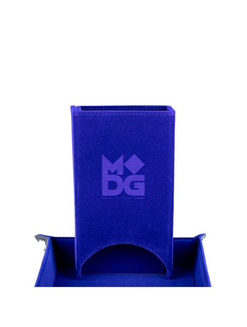 Fold Up Dice Tower Blue Fold Up Dice Tower Blue