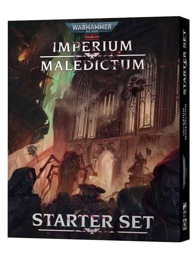 Warhammer 40,000 Roleplay RPG Imperium Maledictum Starter Set