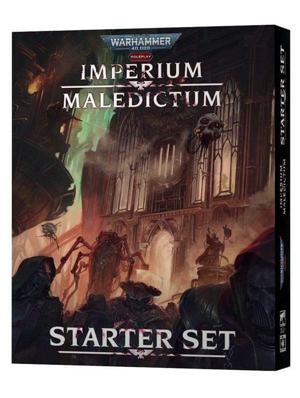 Warhammer 40,000 Roleplay RPG Imperium Maledictum Starter Set