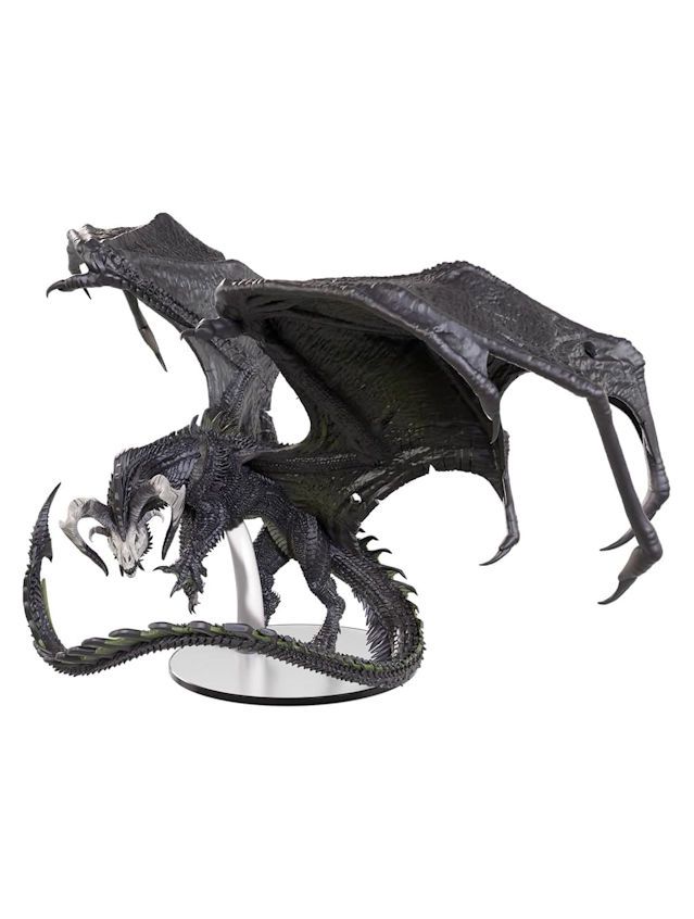 Dungeons & Dragons Icons Of The Realms Adult Black Dragon Corruptor Dungeons & Dragons Icons Of The Realms Adult Black Dragon Corruptor