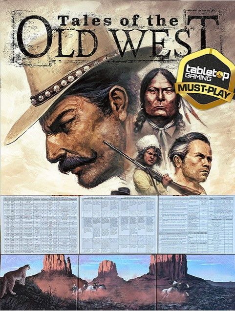 Tales Of The Old West Core Rulebook + GM Screen Tales Of The Old West Core Rulebook + GM Screen