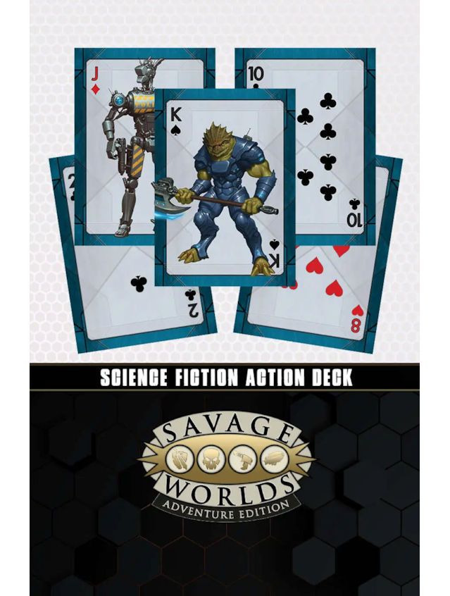 Savage Worlds Science Fiction Action Deck Savage Worlds Science Fiction Action Deck