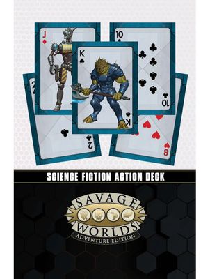 Savage Worlds Science Fiction Action Deck Savage Worlds Science Fiction Action Deck
