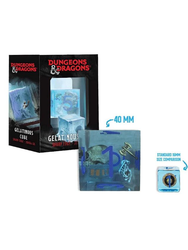 Dungeons & Dragons Jumbo Gelatinous Cube D6 Dungeons & Dragons Jumbo Gelatinous Cube D6