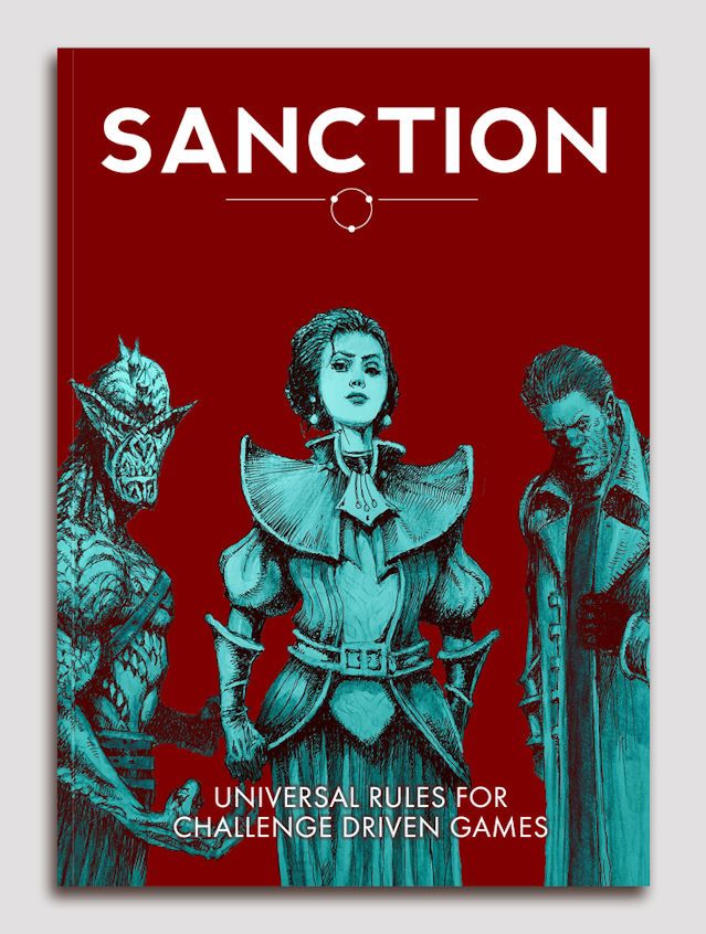 Sanction RPG Core Rules Softcover Sanction RPG Core Rules Softcover