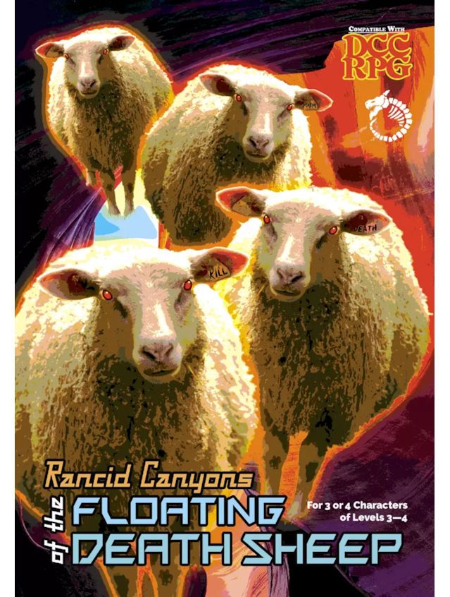Dungeon Crawl Classics Rancid Canyons Of The Floating Death Sheep Dungeon Crawl Classics Rancid Canyons Of The Floating Death Sheep