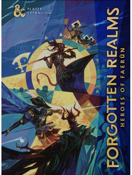Dungeons & Dragons Forgotten Realms Heroes Of Faerun Player Expansion Alternate Cover