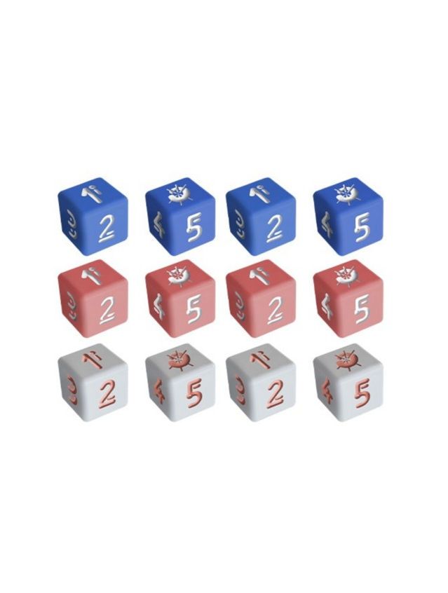 ION Heart Dice Set