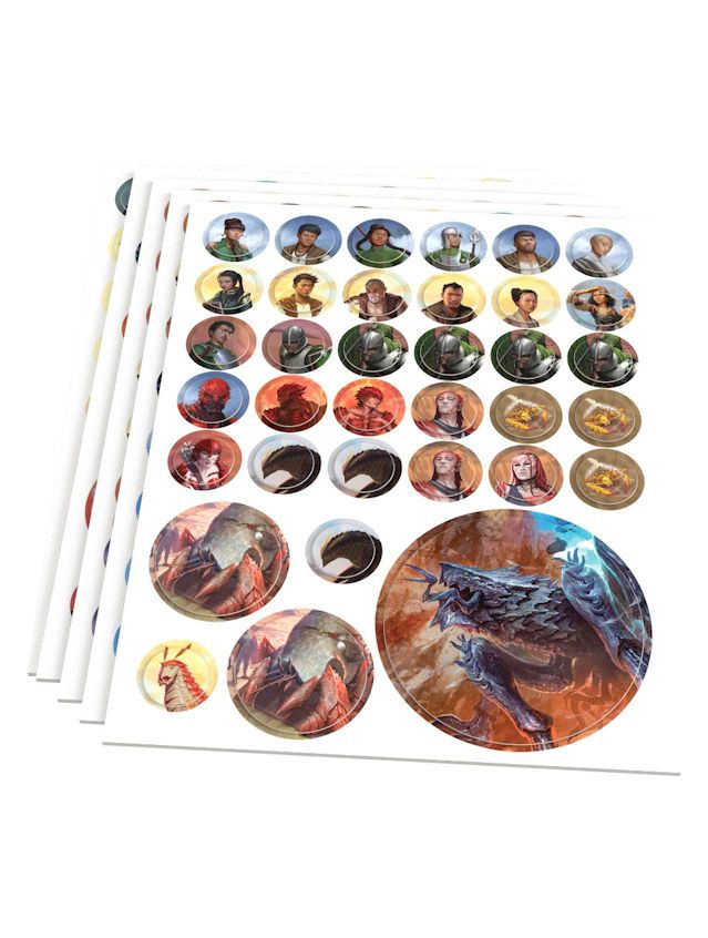 Cosmere RPG Stormlight Tokens Pack Cosmere RPG Stormlight Tokens Pack