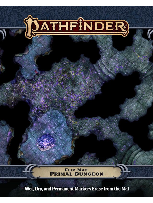 Pathfinder RPG Flip-Mat Primal Dungeon Pathfinder RPG Flip-Mat Primal Dungeon