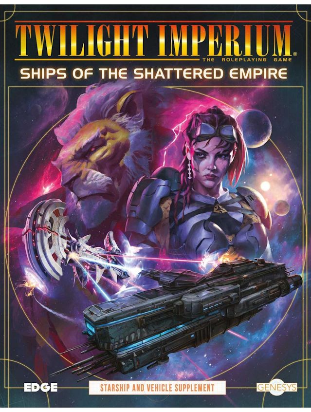 Genesys RPG Twilight Imperium Ships Of The Shattered Empire