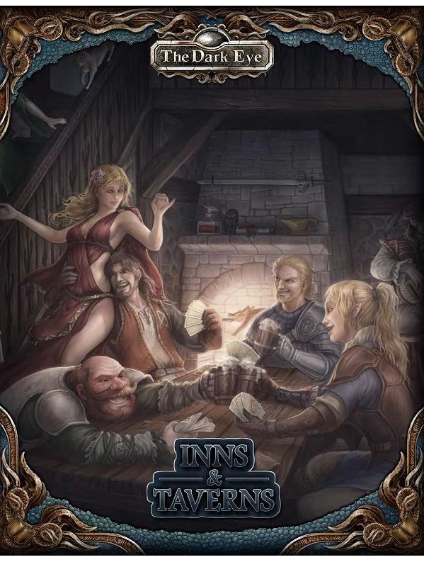 The Dark Eye GM Screen Inns & Tavern Guide