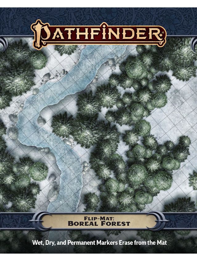 Pathfinder RPG Flip-Mat Boreal Forest