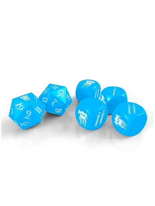 Cohors Cthulhu RPG Atlantean Crystal Dice Pack Cohors Cthulhu RPG Atlantean Crystal Dice Pack