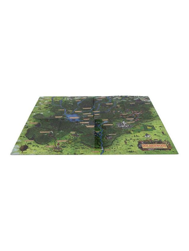 Dolmenwood Cloth Player's Map Dolmenwood Cloth Player's Map